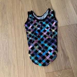 Gymnastics body suit
